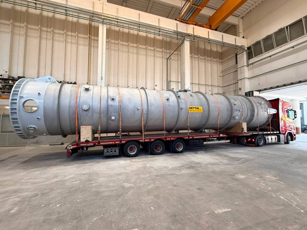 CynerG Group kan stolt meddela att två stora ackumulatortankar, designade och tillverkade av vår partner Dettin S.p.A., nu har levererats till ett spännande biogasprojekt i Sverige.